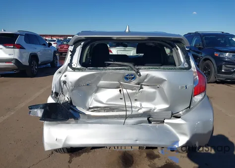 2015 Toyota Prius C Two из США, поврежденный, VIN JTDKDTB32F1110461